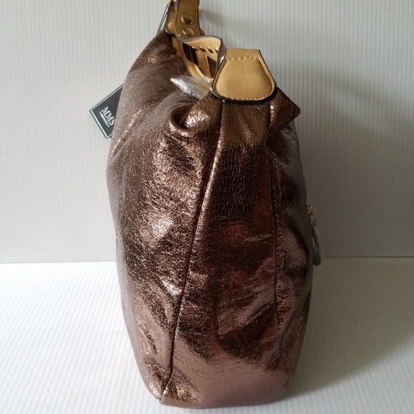 MMS bronze metallic tote bag - Picture 6 of 6